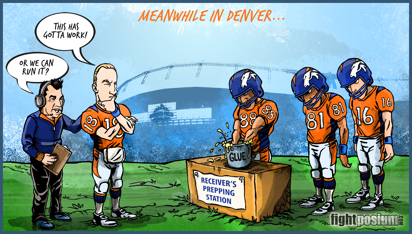 Denver Broncos Receivers Prep For 2016 Championship