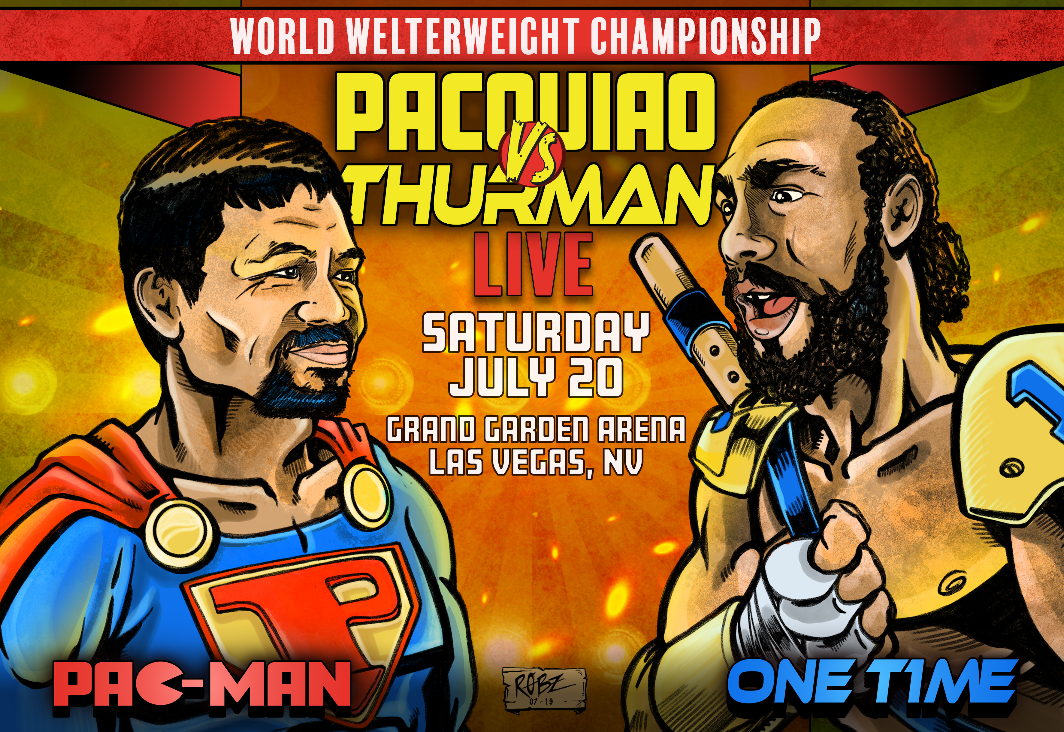 Pac-man VS One Time - Who Wins this Welterweight War?!