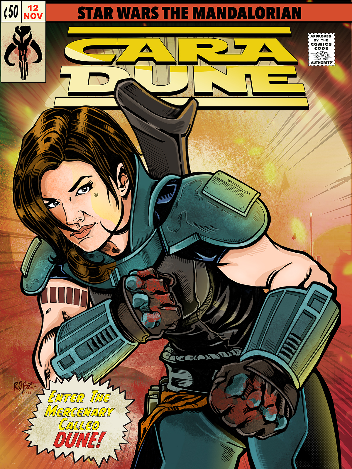 Gina Carano - Enter The Mercenary Called Dune!