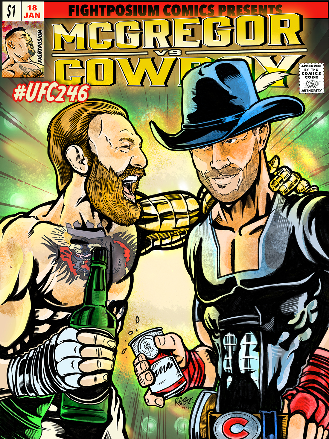 McGregor Vs Cowboy - UFC 246